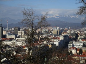 View from Castle Hill - Ljubljana