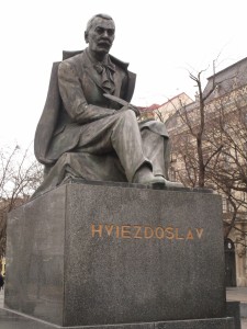 Hviezdoslav statue - Bratislava