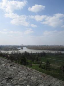 View from Belgrade Fortress